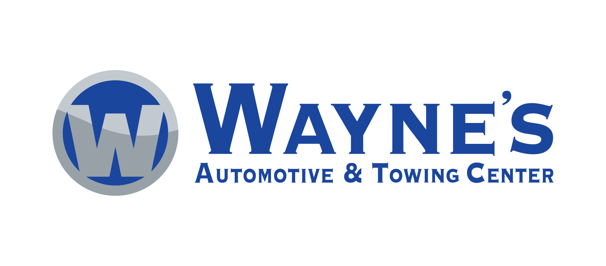 Wayne_s AUTO+TOWING WIDE _Logo